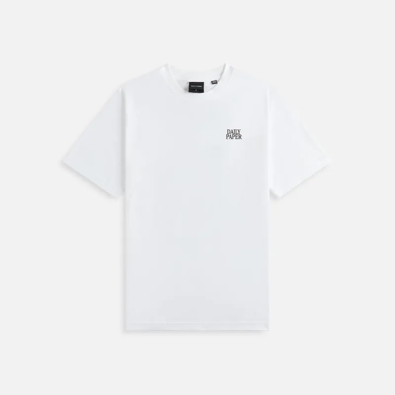 Daily Paper Smoothie Tee - White sold by Kith