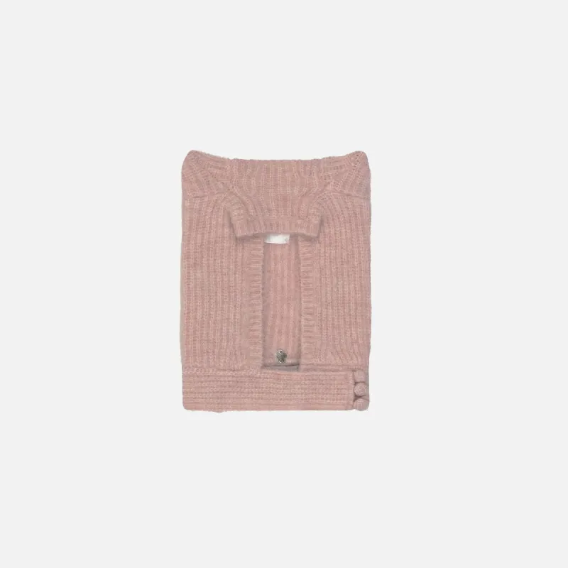 Coperni Knitted Horn Beanie - Pink sold by Kith