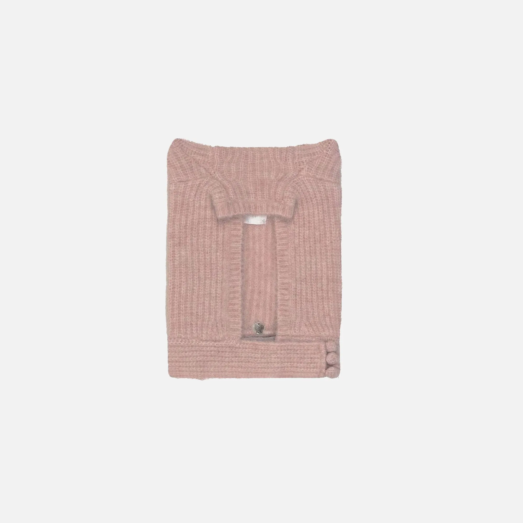 Coperni Knitted Horn Beanie - Pink sold by Kith