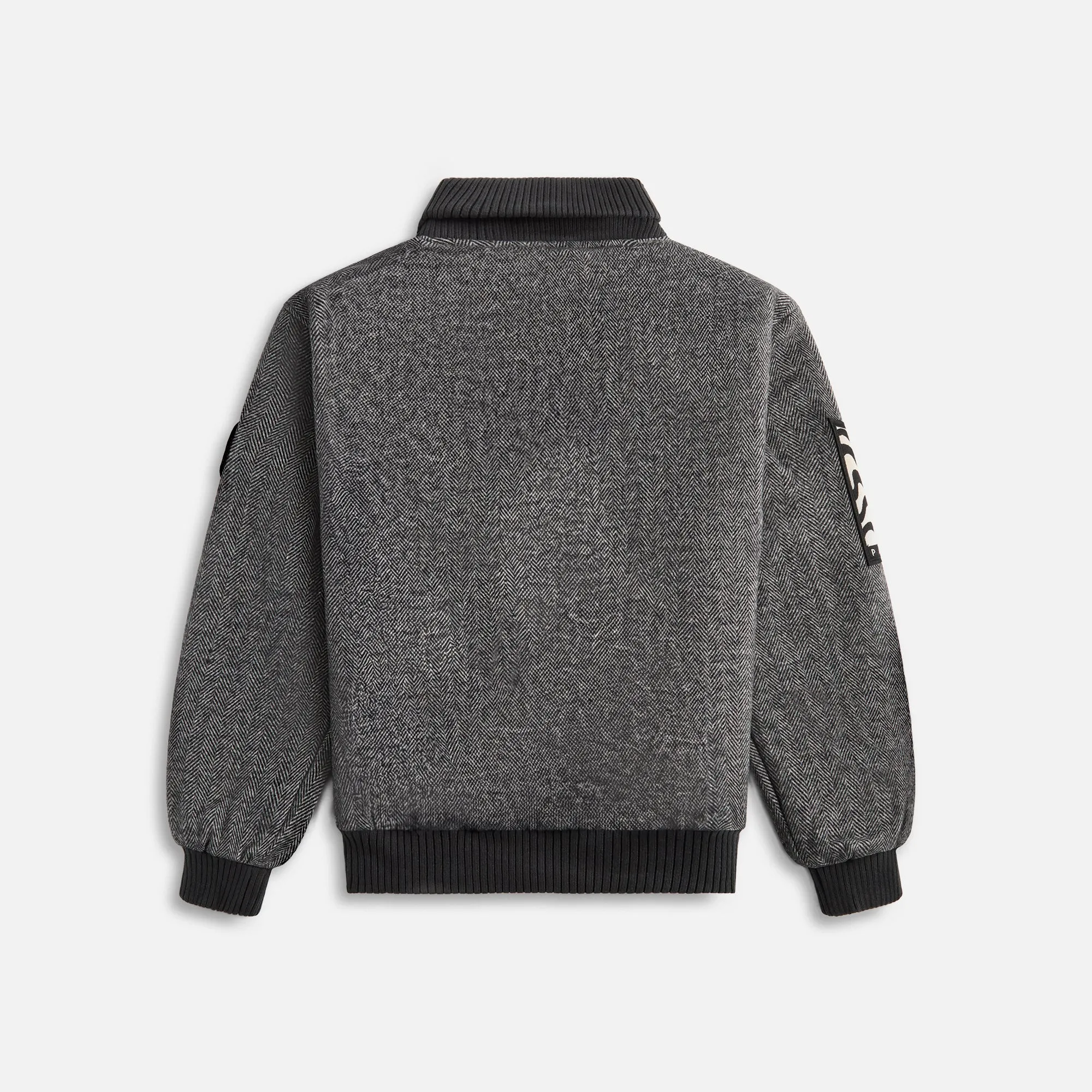 by Parra Rounded Par Varsity Jacket - Dark Grey sold by Kith product image thumbnail 2