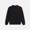 by Parra Blob Logo Crew Neck Sweatshirt - Washed Black sold by Kith