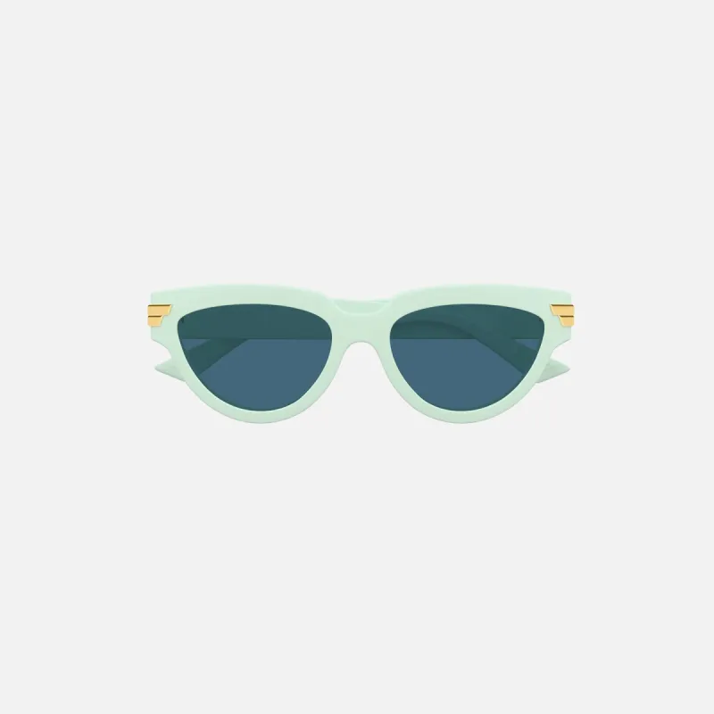 Bottega Veneta Recycled Acetate Frame - Mint sold by Kith