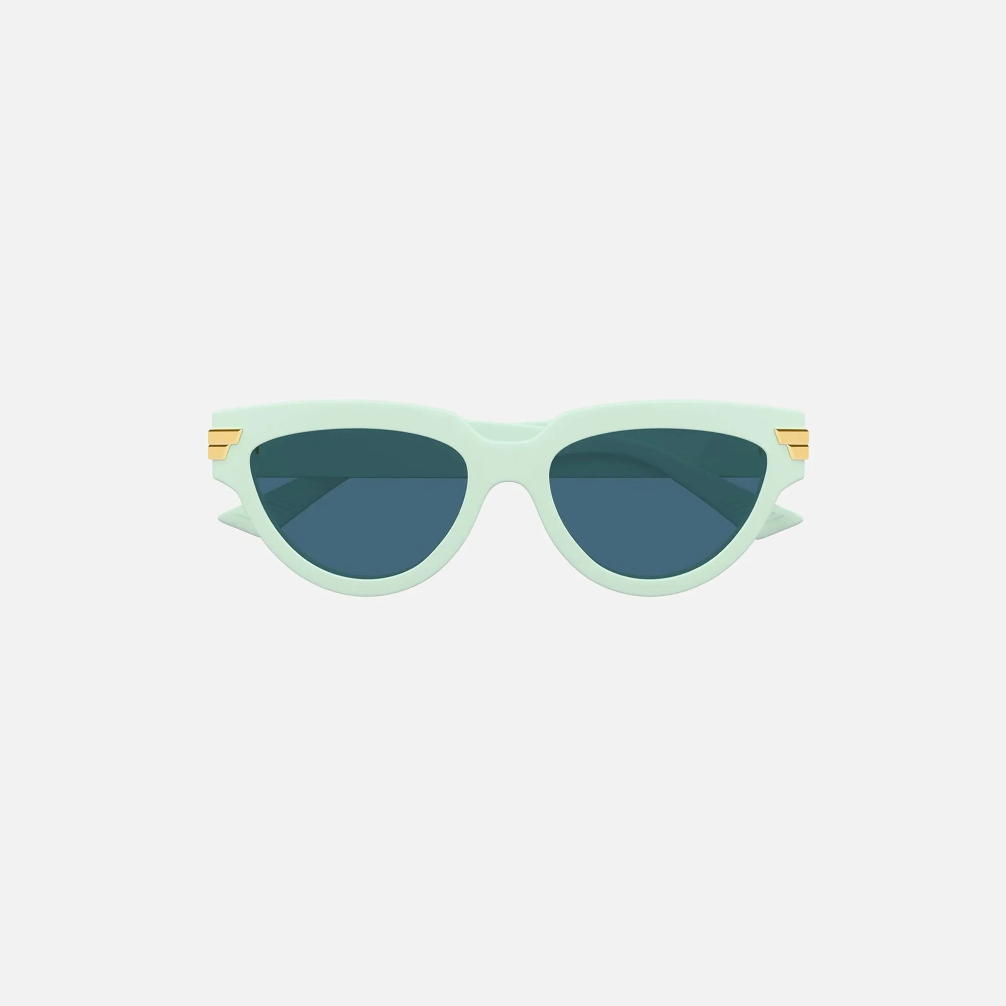 Bottega Veneta Recycled Acetate Frame - Mint sold by Kith