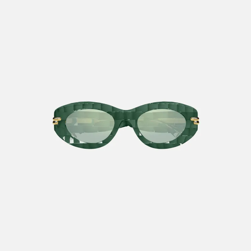Bottega Veneta Oval Frame - Green made by Bottega Veneta