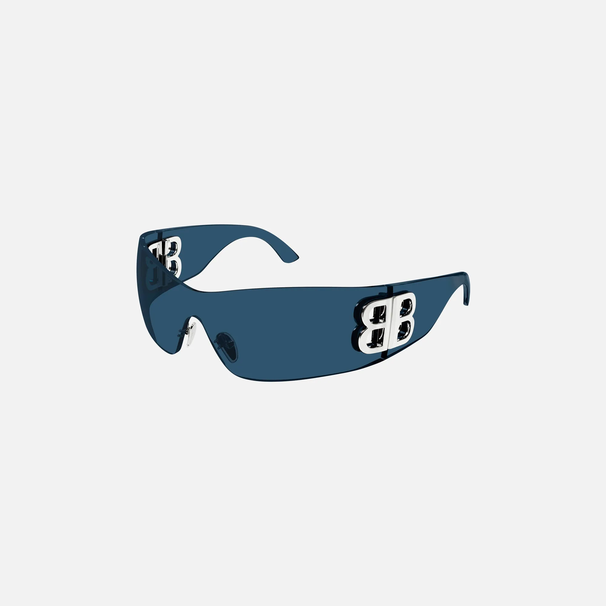 Balenciaga Injected Mask Sunglass - Blue sold by Kith product image thumbnail 2