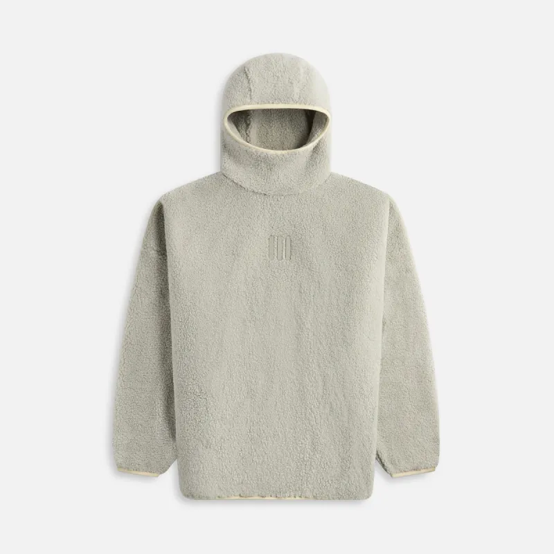 adidas x Fear of God Athletics Polar Fleece Hike Hoodie - Black sold by Kith