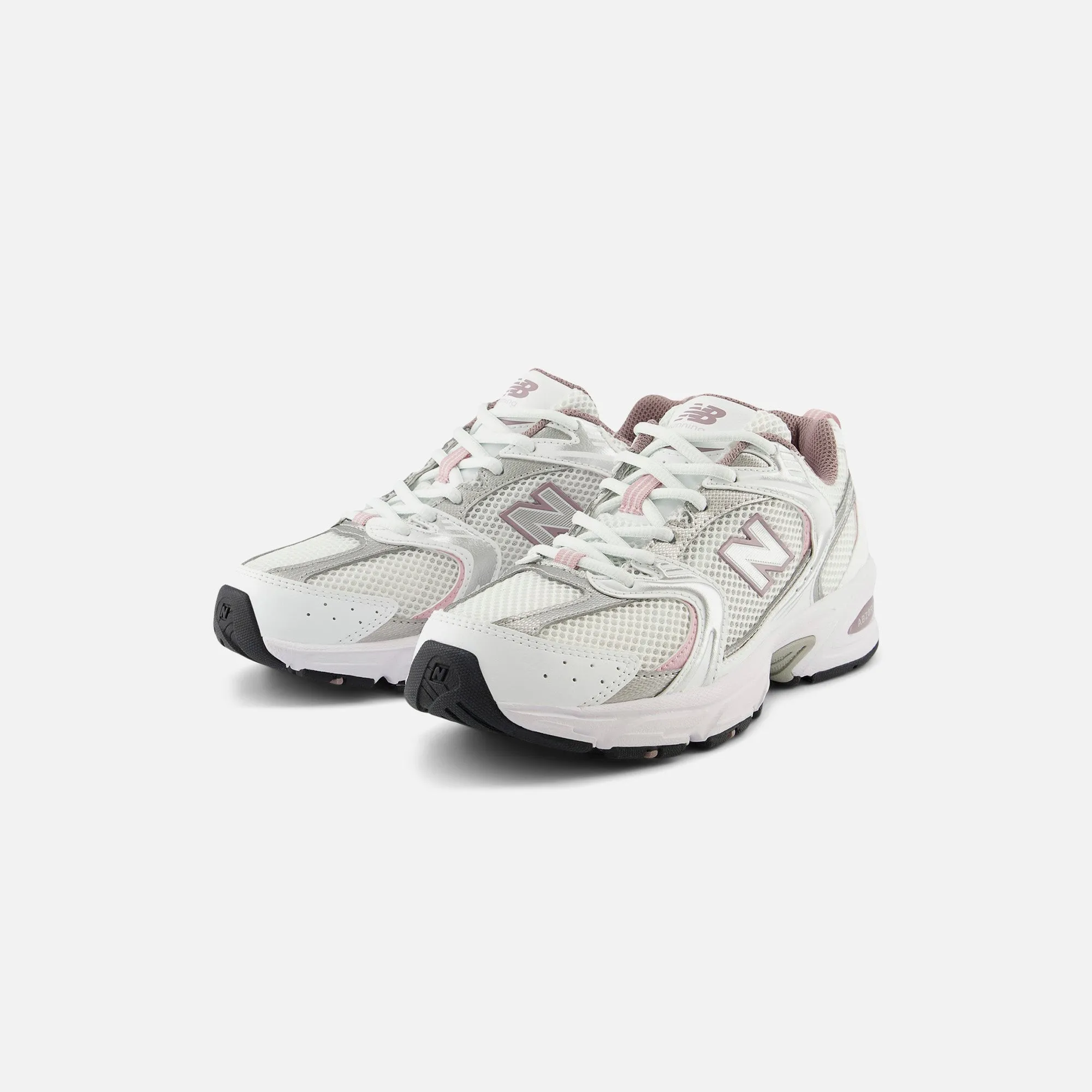 New Balance 530 - White / Silver Metallic / Ice Wine / Mid Century Pink sold by Kith product image thumbnail 2