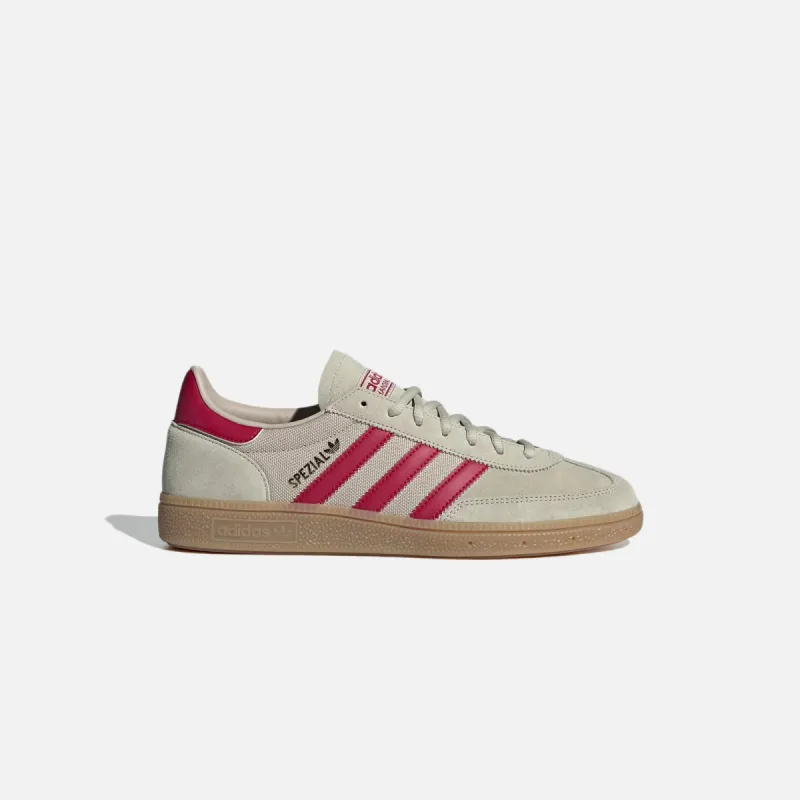 adidas Handball Spezial - Putty Grey / Team Victory Red sold by Kith