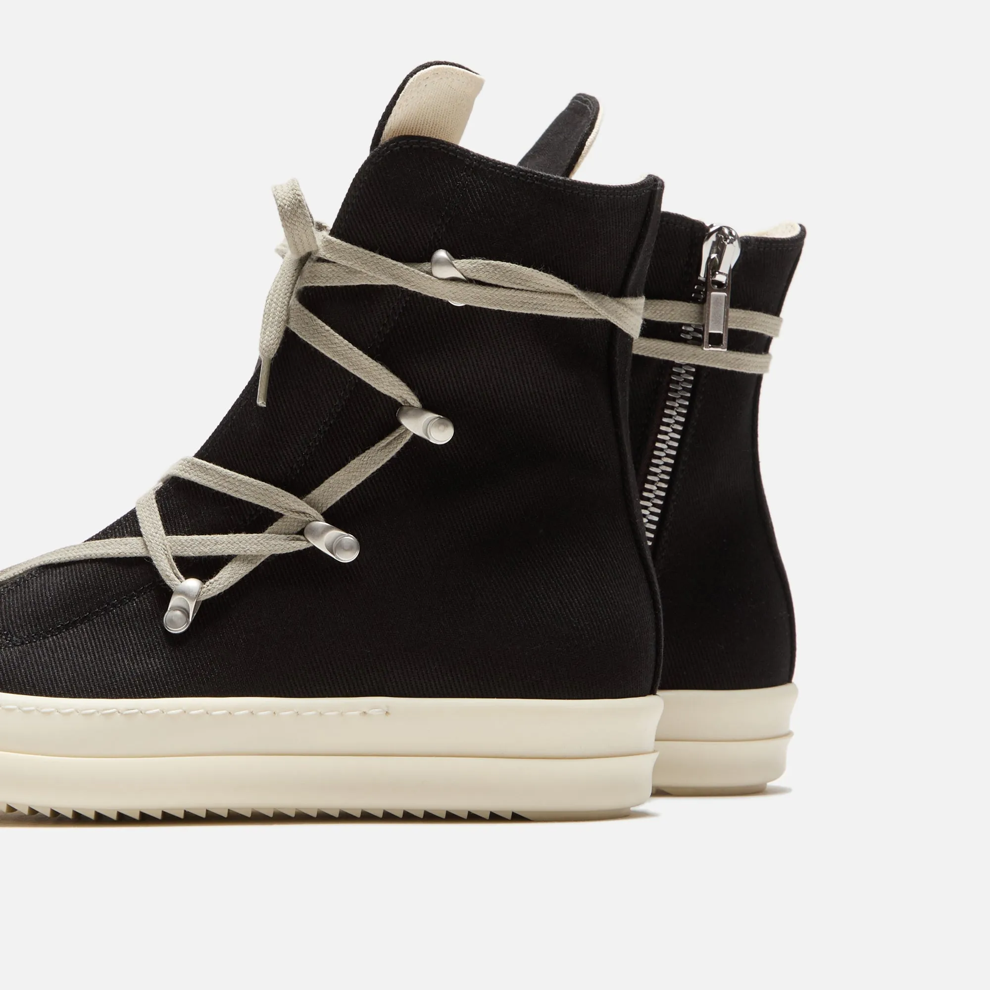 Rick Owens DRKSHDW Hexa Sneakers - Black / Pearl / Milk sold by Kith product image thumbnail 3
