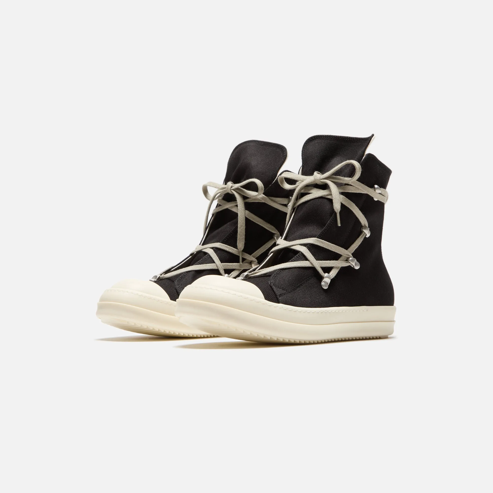 Rick Owens DRKSHDW Hexa Sneakers - Black / Pearl / Milk sold by Kith product image thumbnail 2