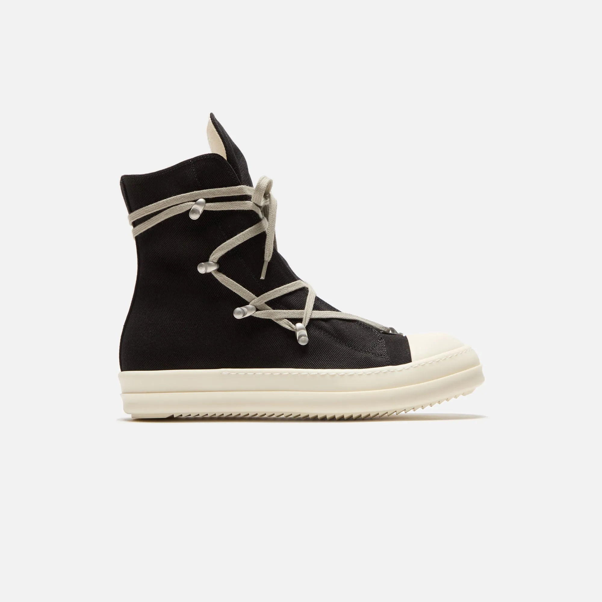 Rick Owens DRKSHDW Hexa Sneakers - Black / Pearl / Milk sold by Kith