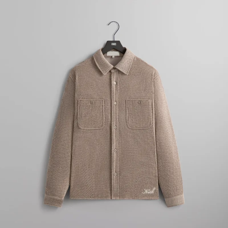 Kith Chenille Tweed Apollo Shirt - Factor sold by Kith