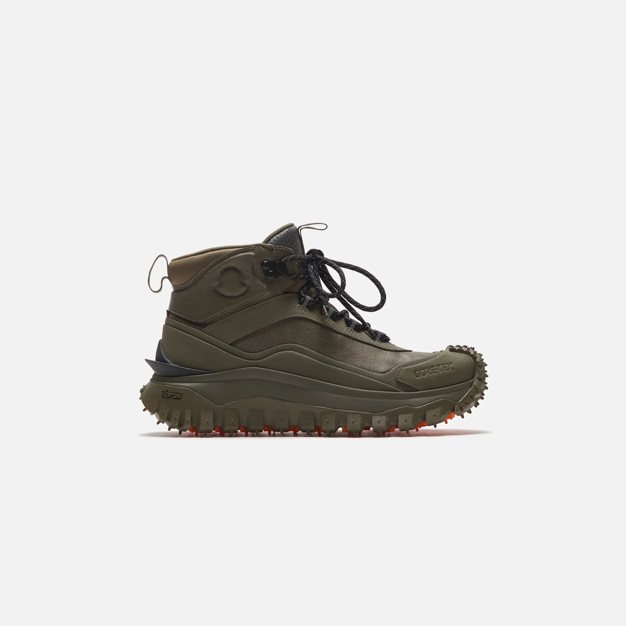 Moncler Trailgrip GTX High Top Sneakers - Military sold by Kith