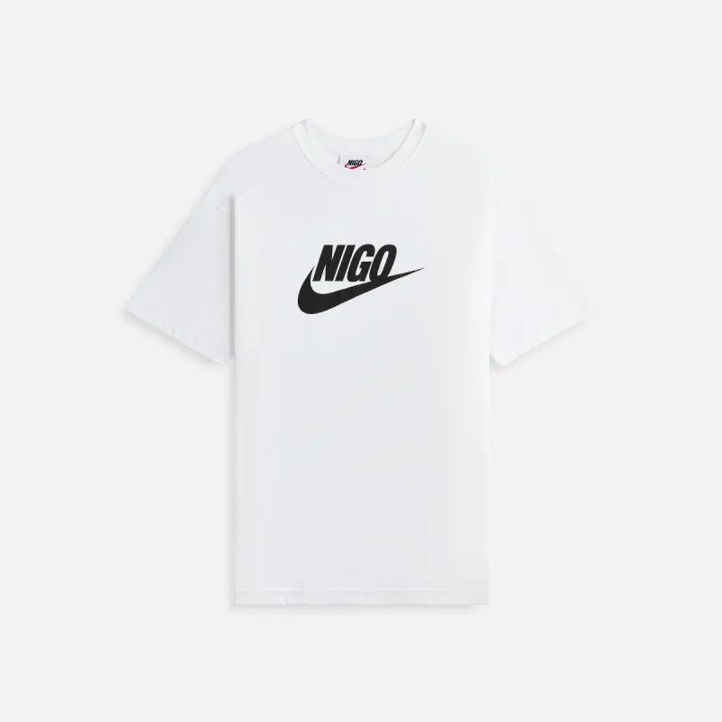 Nike x Nigo NRG Tee - White / Black sold by Kith