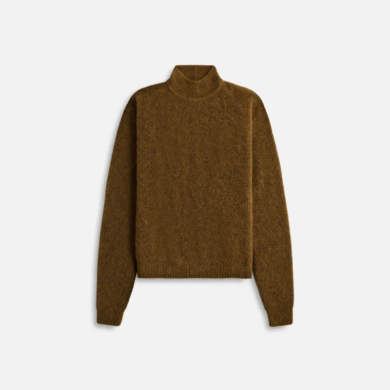 Rick Owens Maglia Turtleneck - Honey sold by Kith