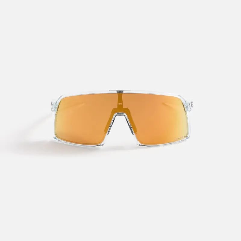 Oakley Sutro - Clear / 24k Prizm sold by Kith