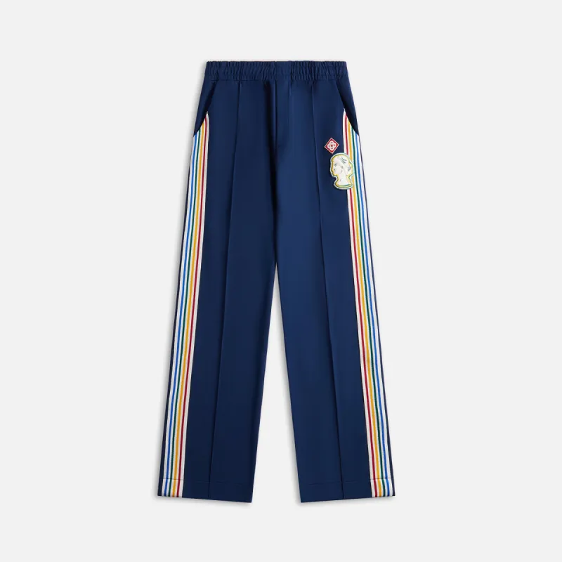 Casablanca Varsity Track Pant - Navy sold by Kith