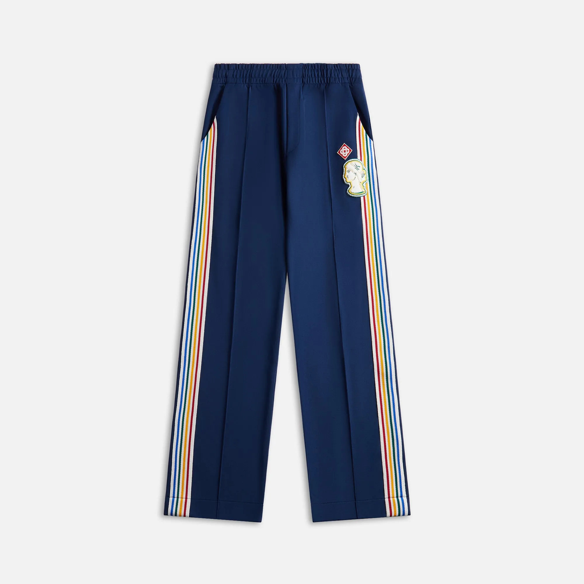 Casablanca Varsity Track Pant - Navy sold by Kith