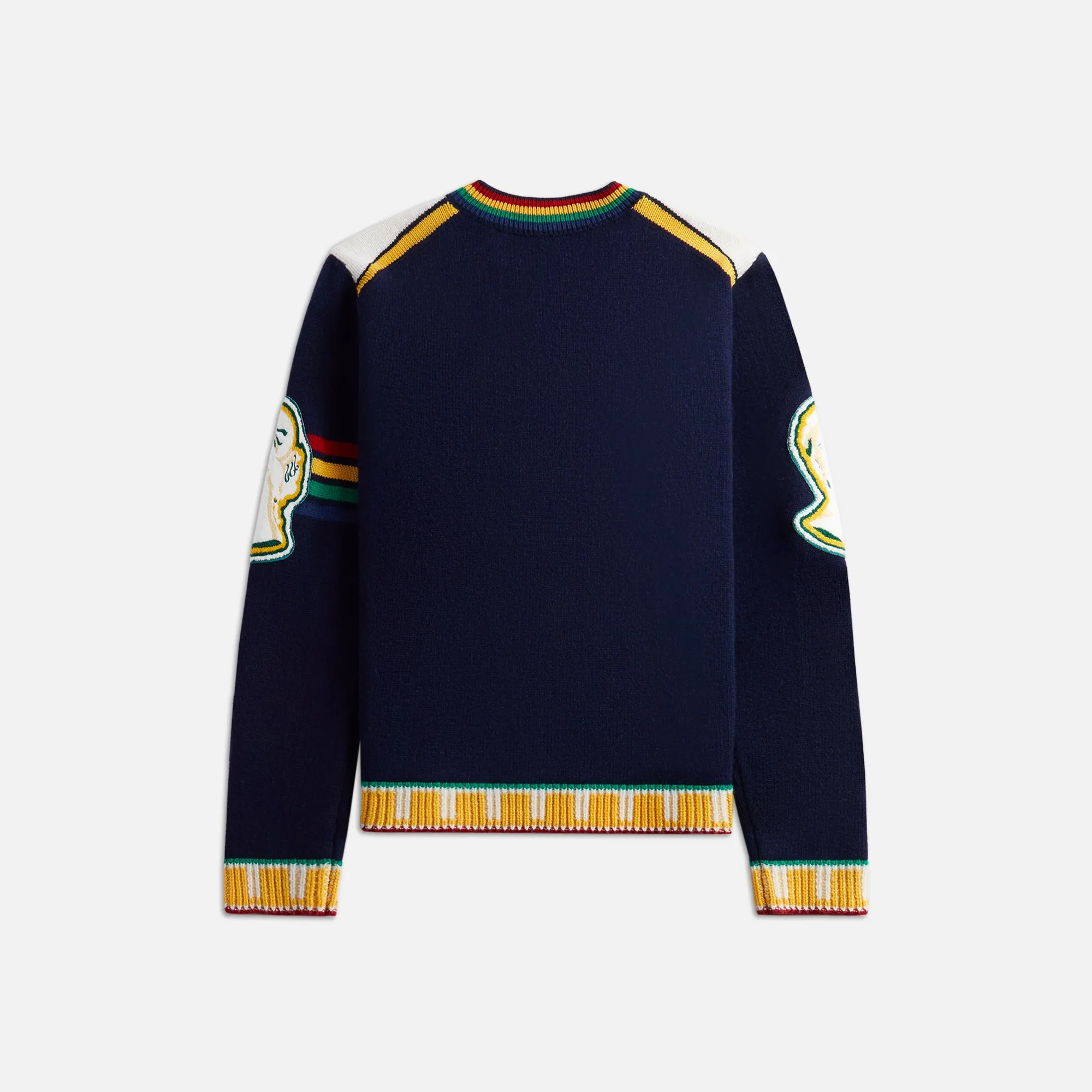 Casablanca Fraternity Jumper - Navy sold by Kith product image thumbnail 2