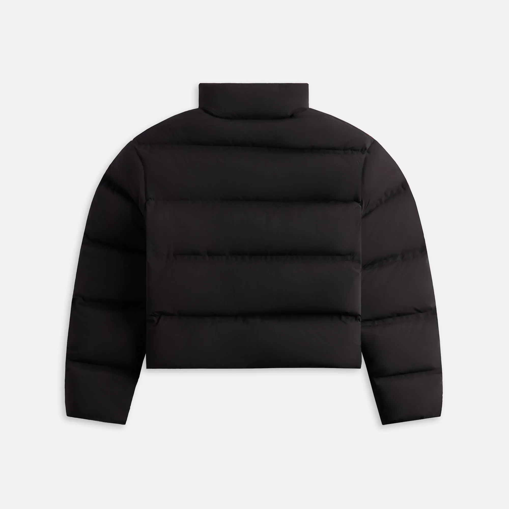 Alexander Wang Jacquard Channel Cropped Puffer with Reflective Logo - Black sold by Kith product image thumbnail 2