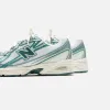 New Balance 740 - White / Marsh Green / Sea Salt sold by Kith