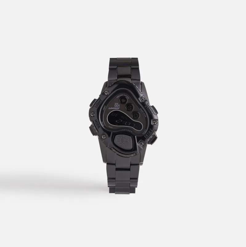 LAARVEE Sinngouki Blacken Precision Steel - Black Translucent Bezel made by Kith