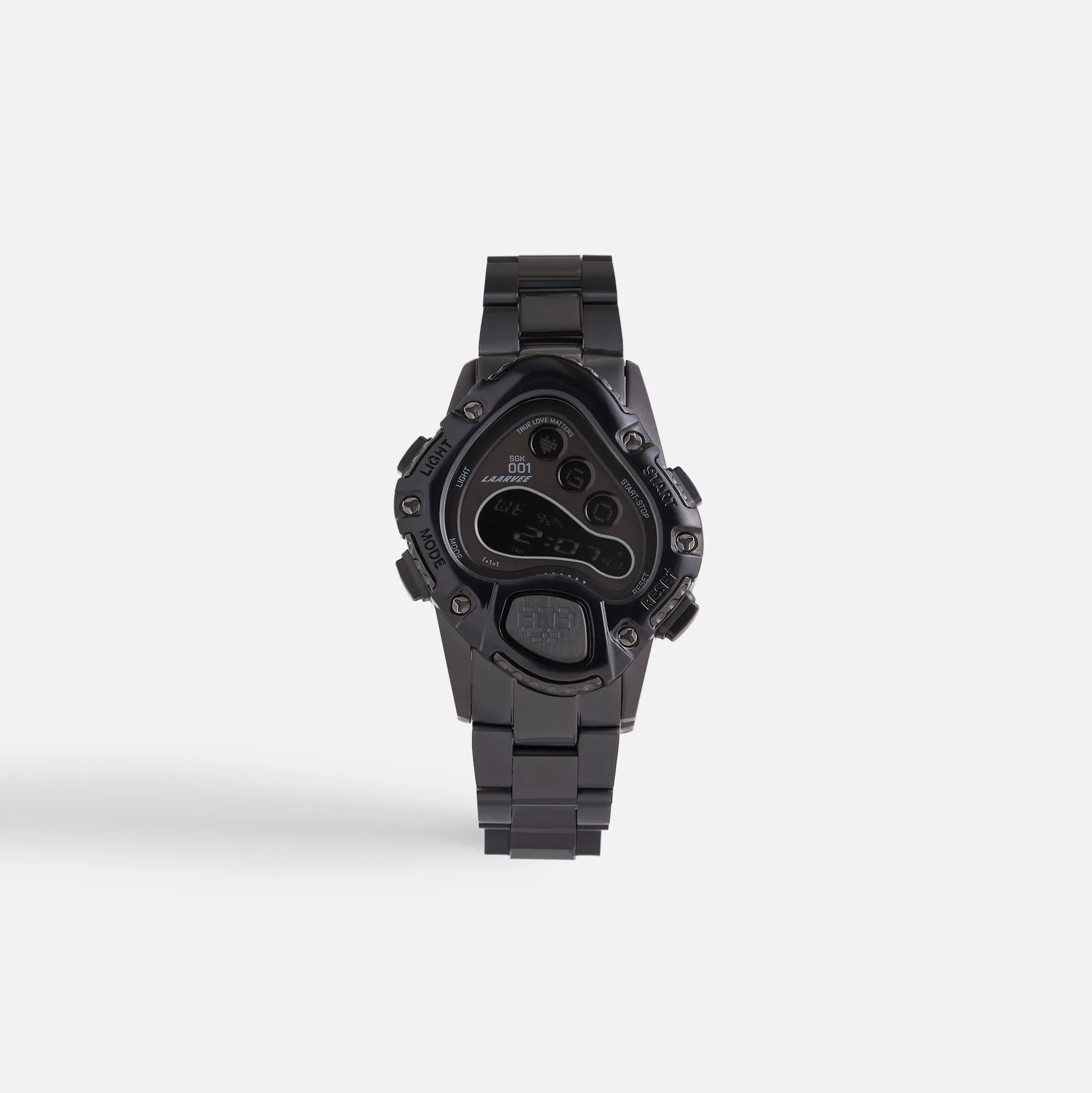 LAARVEE Sinngouki Blacken Precision Steel - Black Translucent Bezel sold by Kith