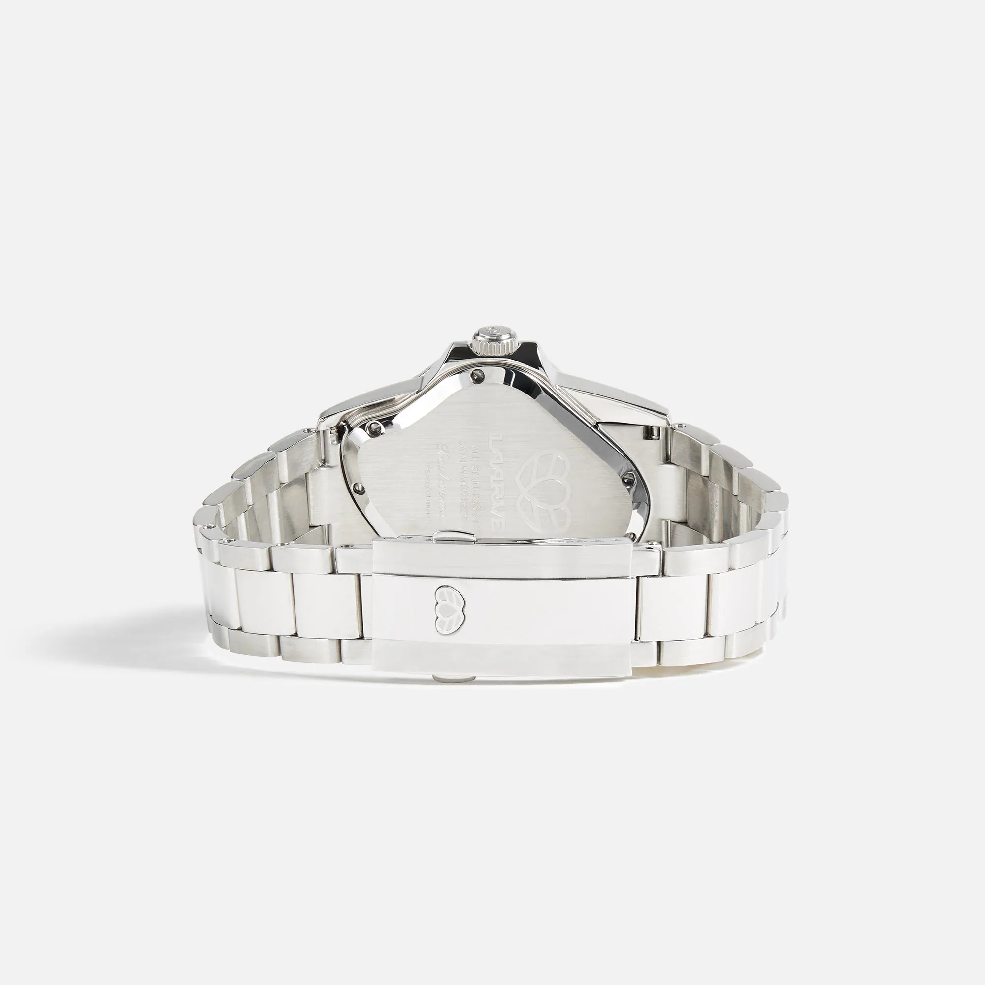 LAARVEE Silver Precision Steel - Black Bezel / Black Dial sold by Kith product image thumbnail 2