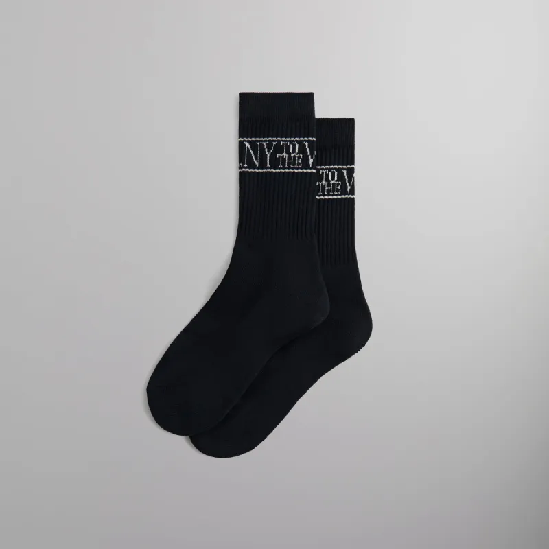 Kith NY to the World Crew Socks - Nocturnal sold by Kith