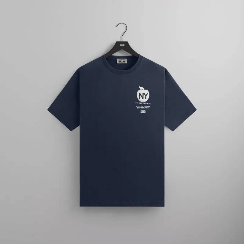 ★25SS★Kith NY to the World Palm Pocket Tee Kith NY to the World Palm Pocket Tee - Nocturnal