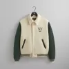 Kith NY to the World Wool Varsity Jacket - Sandrift sold by Kith