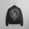 Kith NY to the World Satin Bomber Jacket - Black sold by Kith