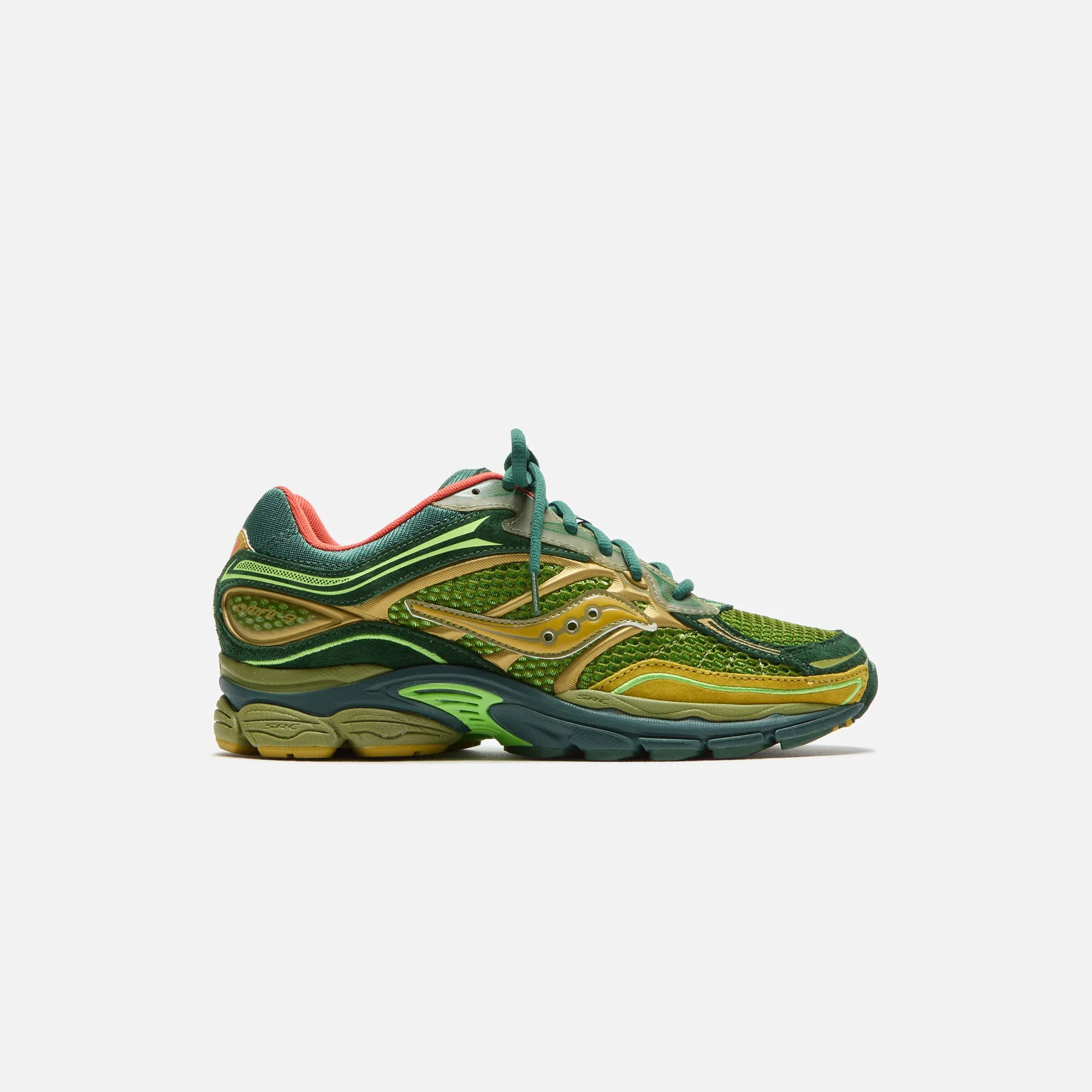 Saucony x Starcow Progrid Omni 9 - Green / Orange sold by Kith