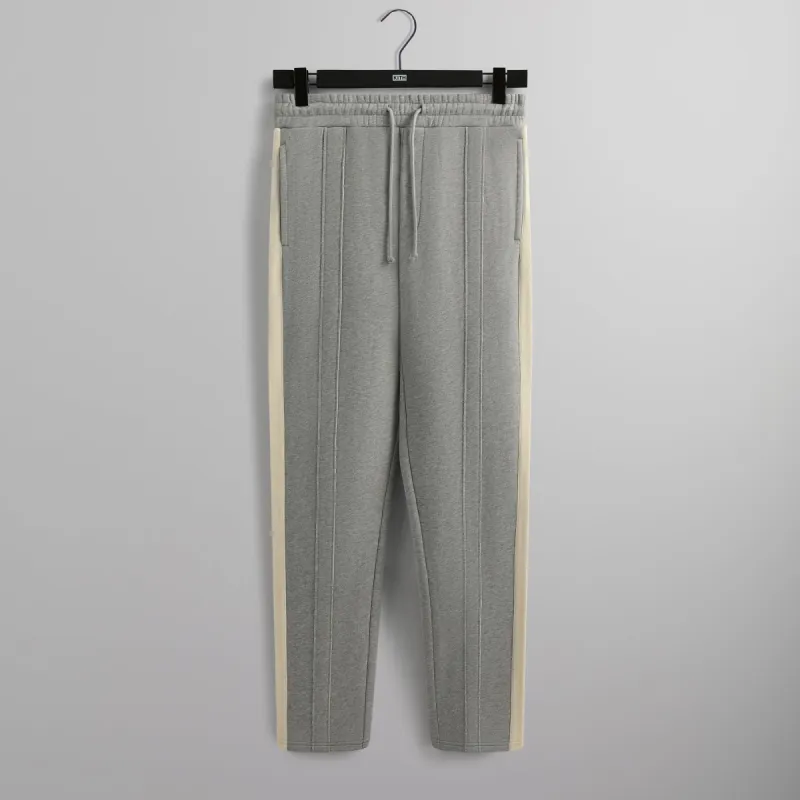 Kith Bryson Panelled Sweatpant - Mid Heather Grey sold by Kith