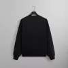 Kith Signature Rose Crewneck - Black sold by Kith