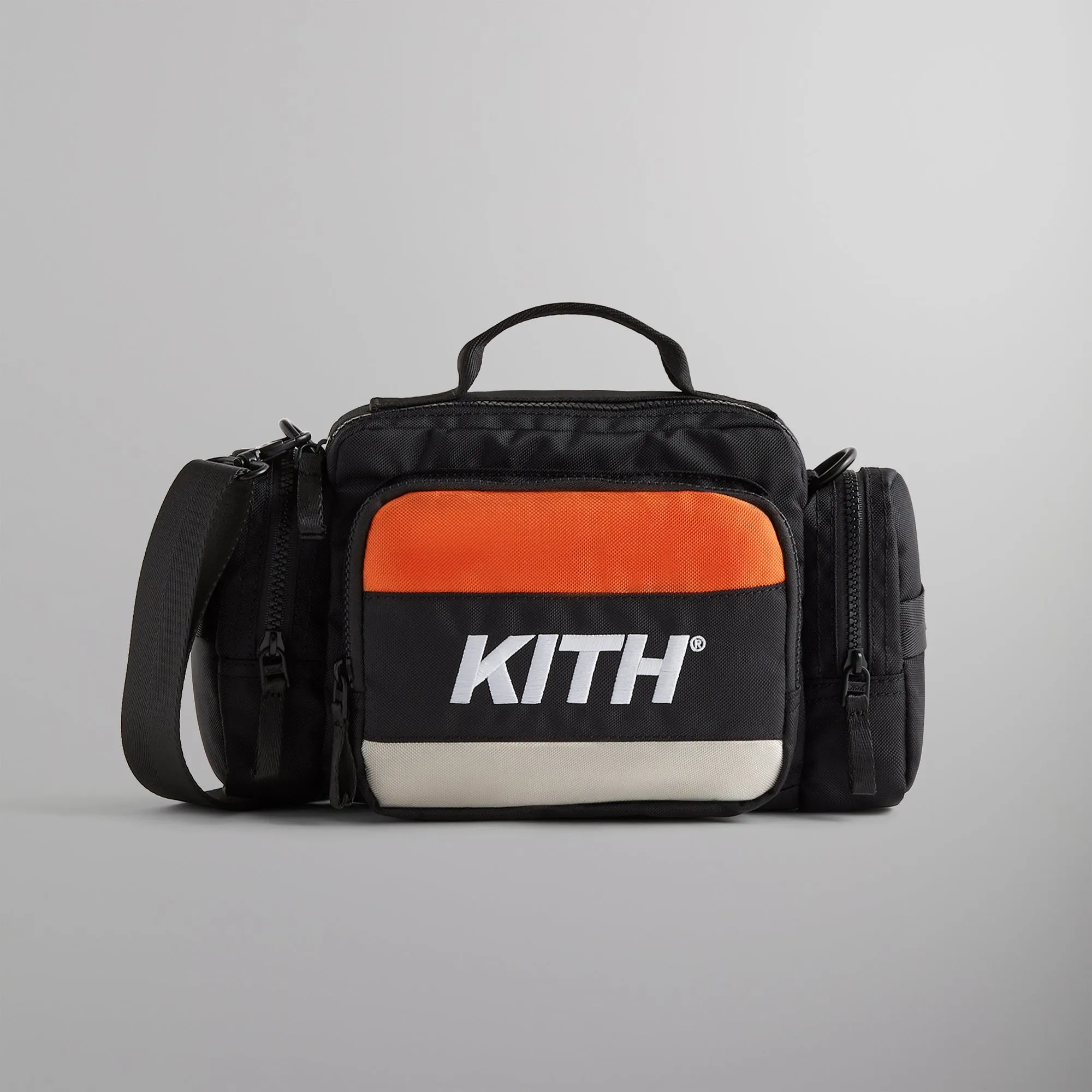 Kith Logo Embroidered Camera Bag - Black sold by Kith
