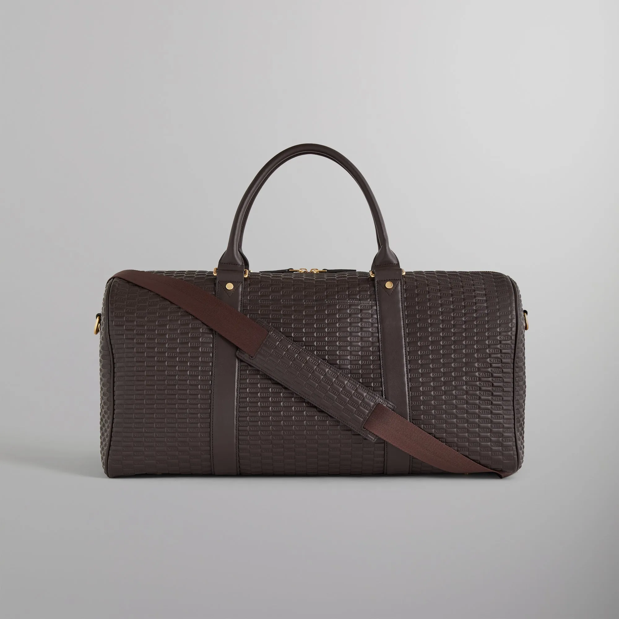 Kith Monogram Leather Duffle Bag - Incognito sold by Kith