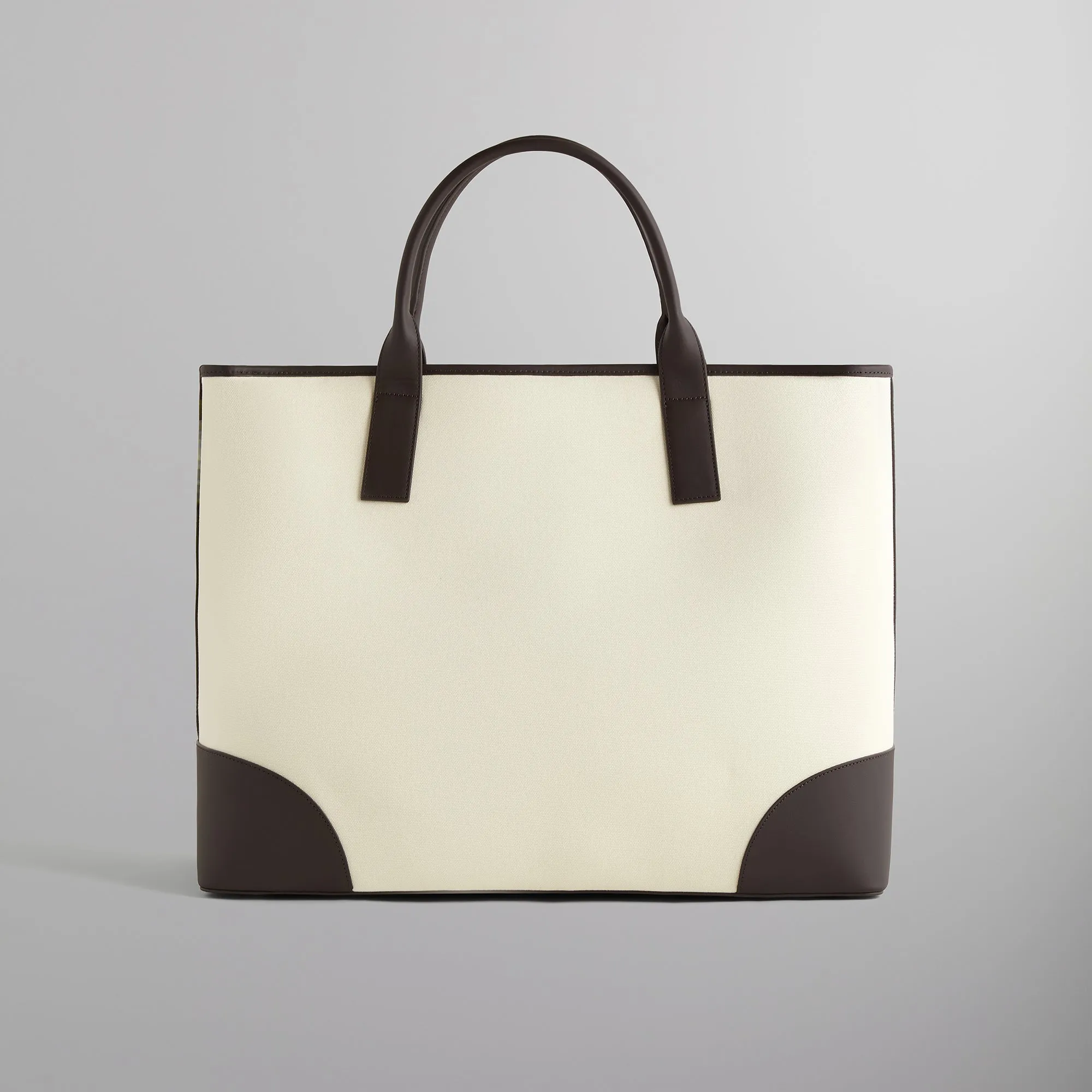 Kith Leather Trimmed Canvas Tote - Sandrift sold by Kith product image thumbnail 3
