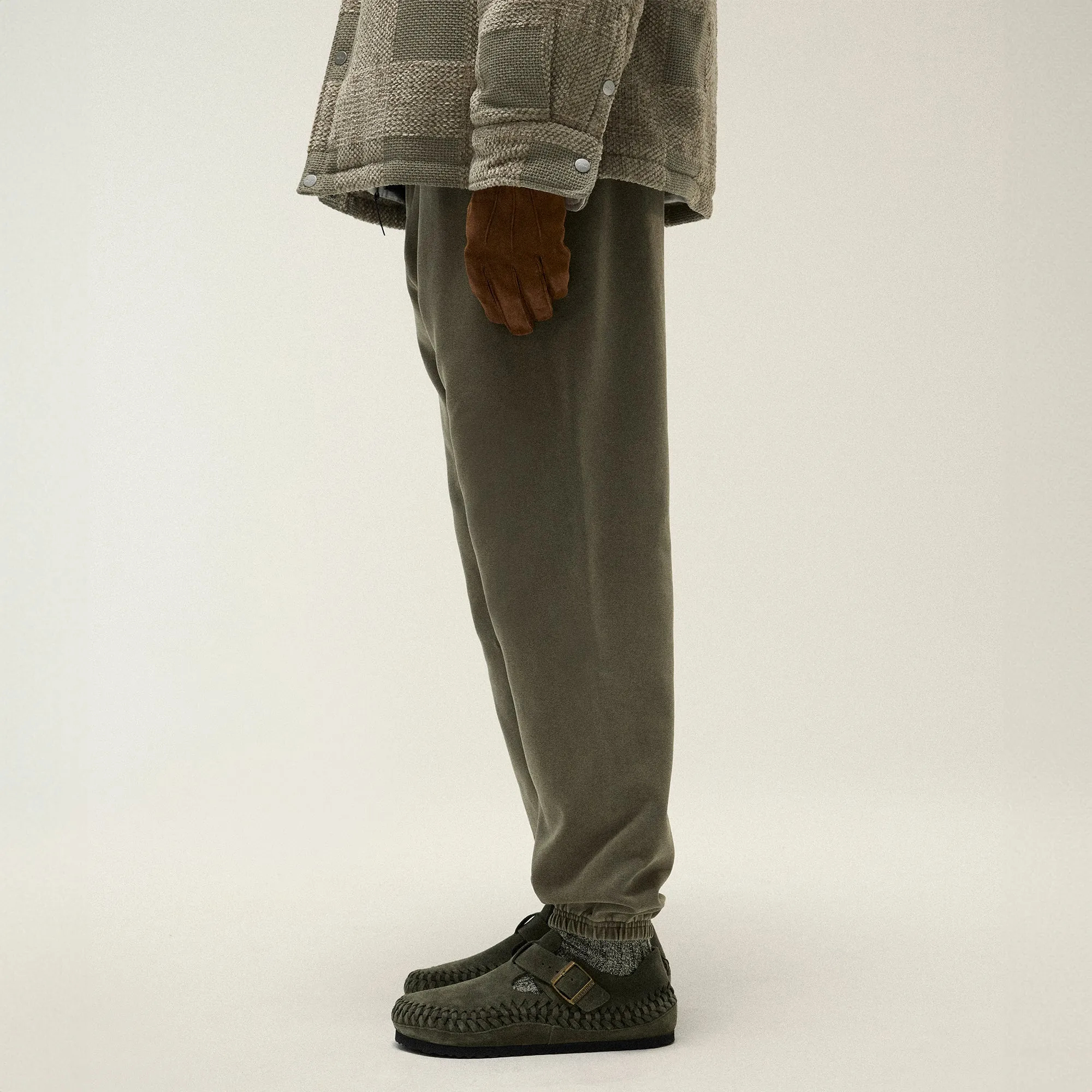 Kith Sueded French Terry Emmons Sweatpant - Meadow sold by Kith product image thumbnail 4