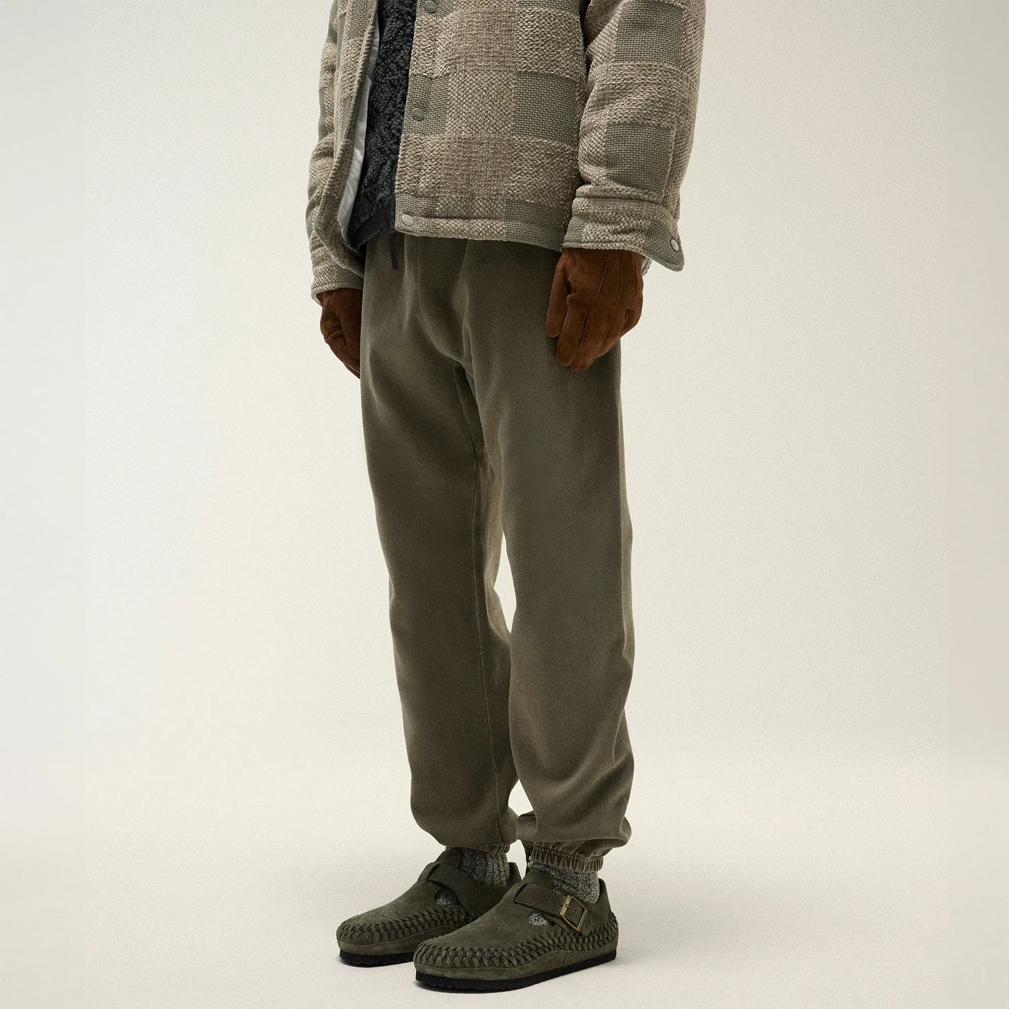 Kith Sueded French Terry Emmons Sweatpant - Meadow sold by Kith product image thumbnail 3