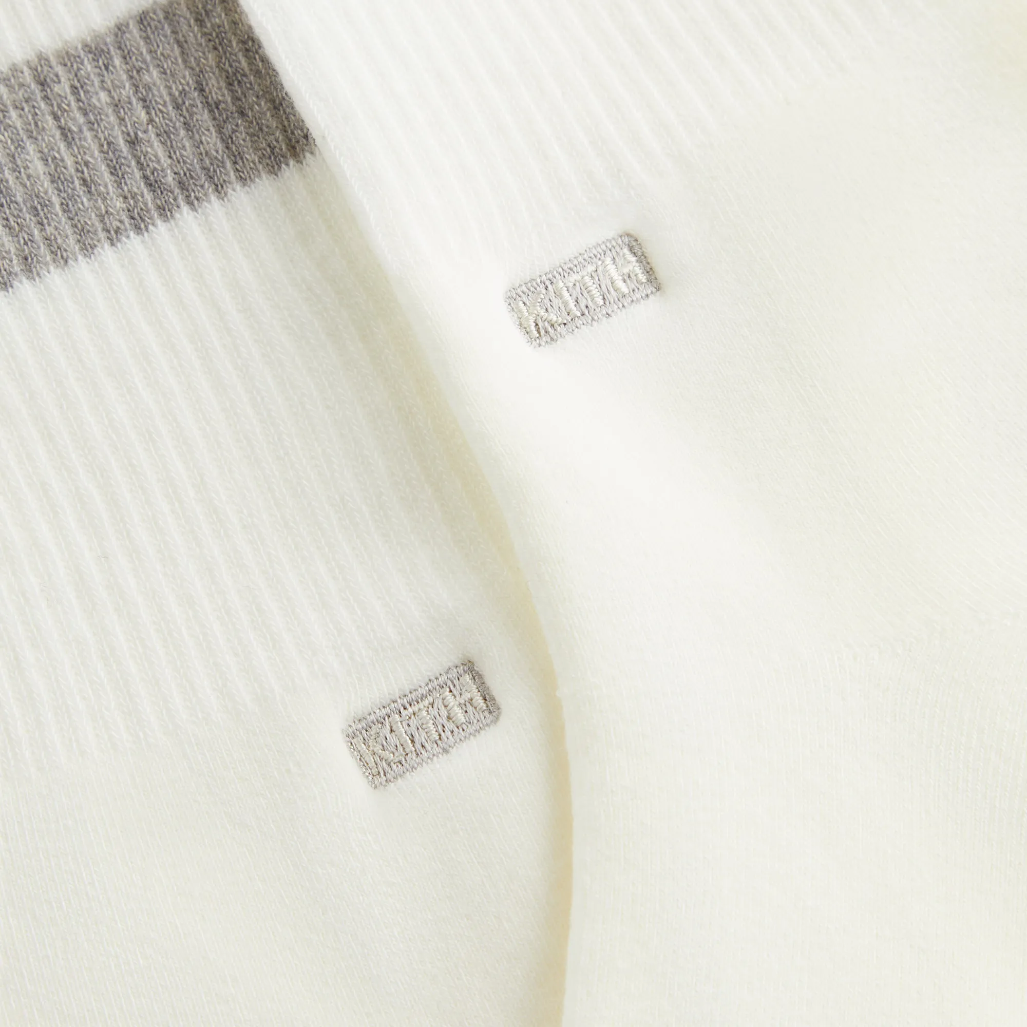 Kith 3-Pack Mixed Cotton Socks - Silk sold by Kith product image thumbnail 2