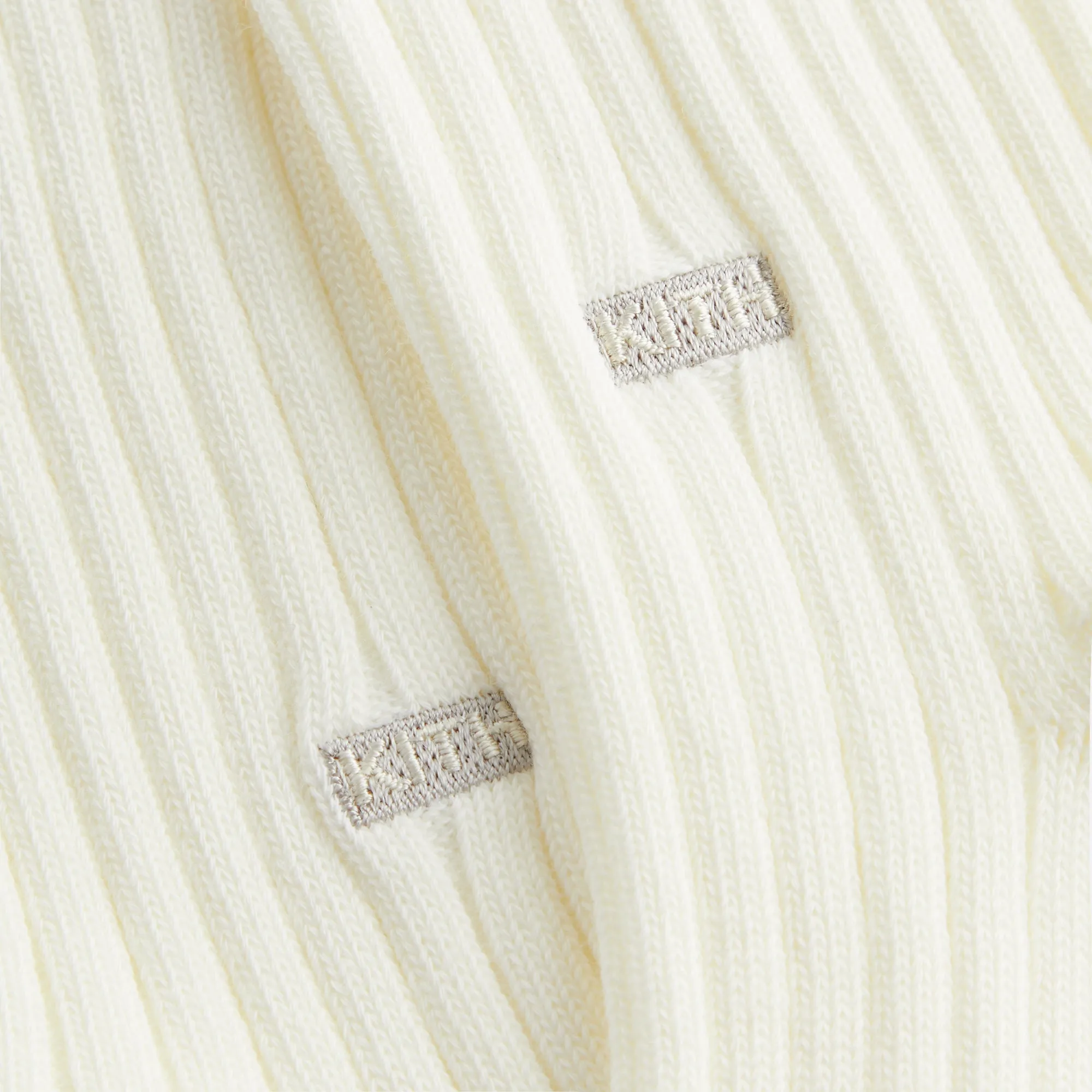 Kith 3-Pack Mixed Cotton Socks - Silk sold by Kith product image thumbnail 3