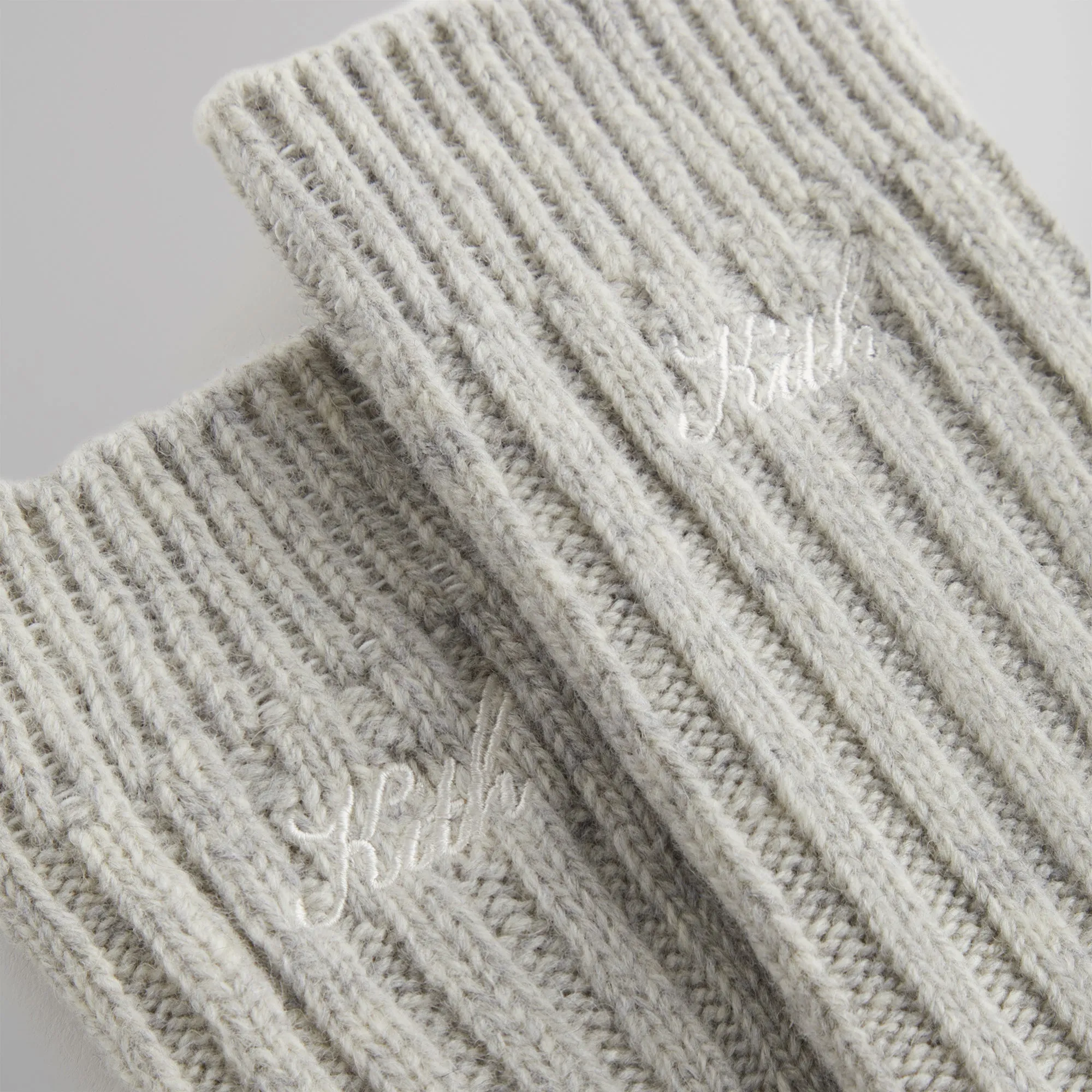 Kith Wool Socks - Light Heather Grey sold by Kith product image thumbnail 3