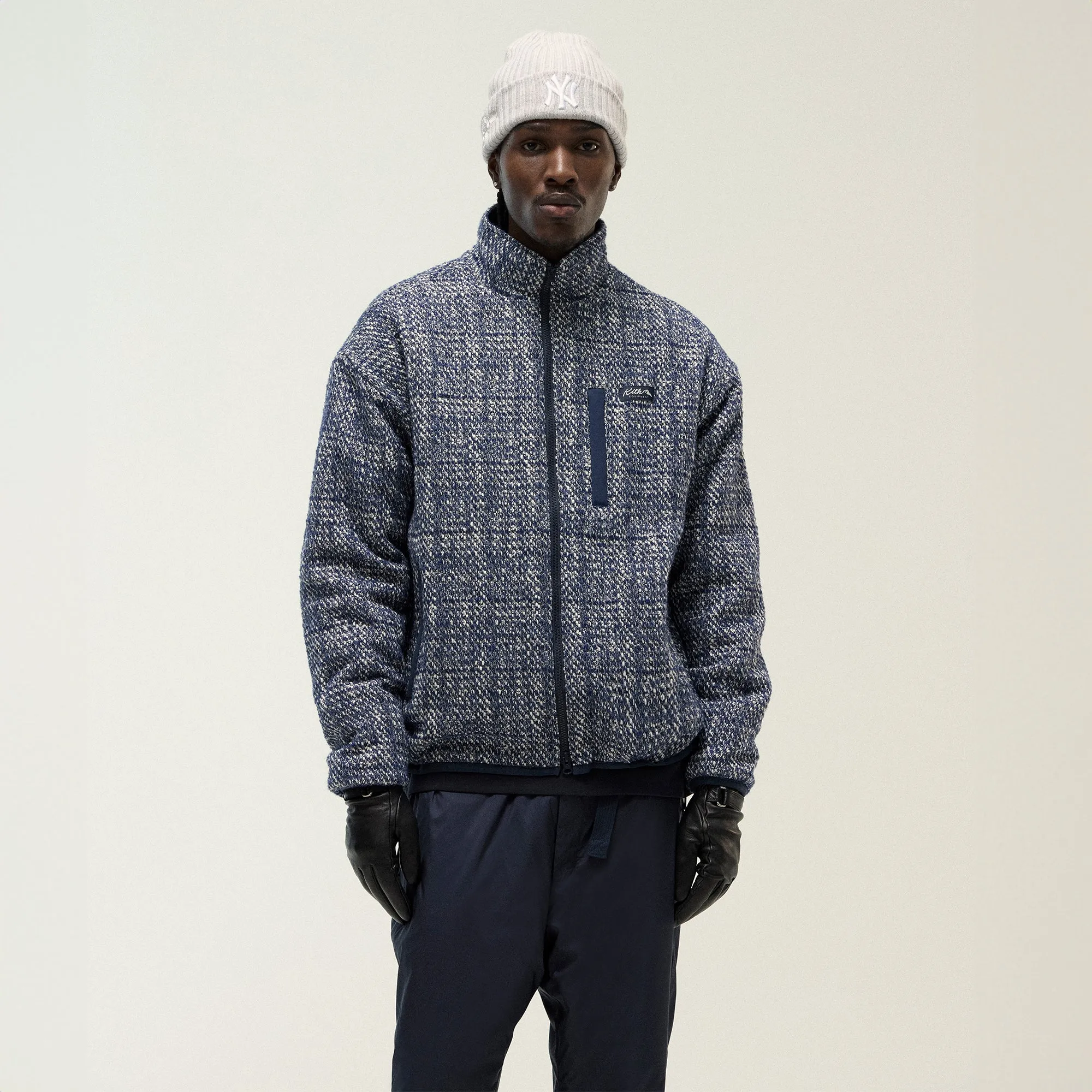 Kith Textured Tweed Claremont Full Zip - Cave sold by Kith product image thumbnail 2