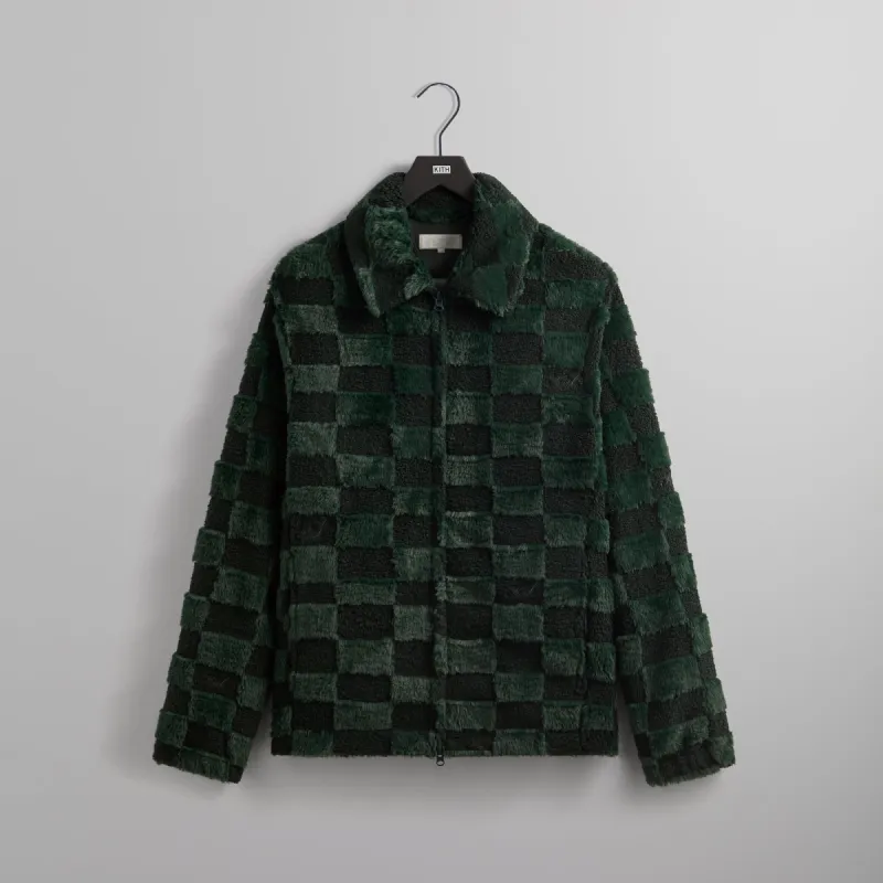 Kith Lloyd Faux Fur Coaches Jacket - Stadium sold by Kith