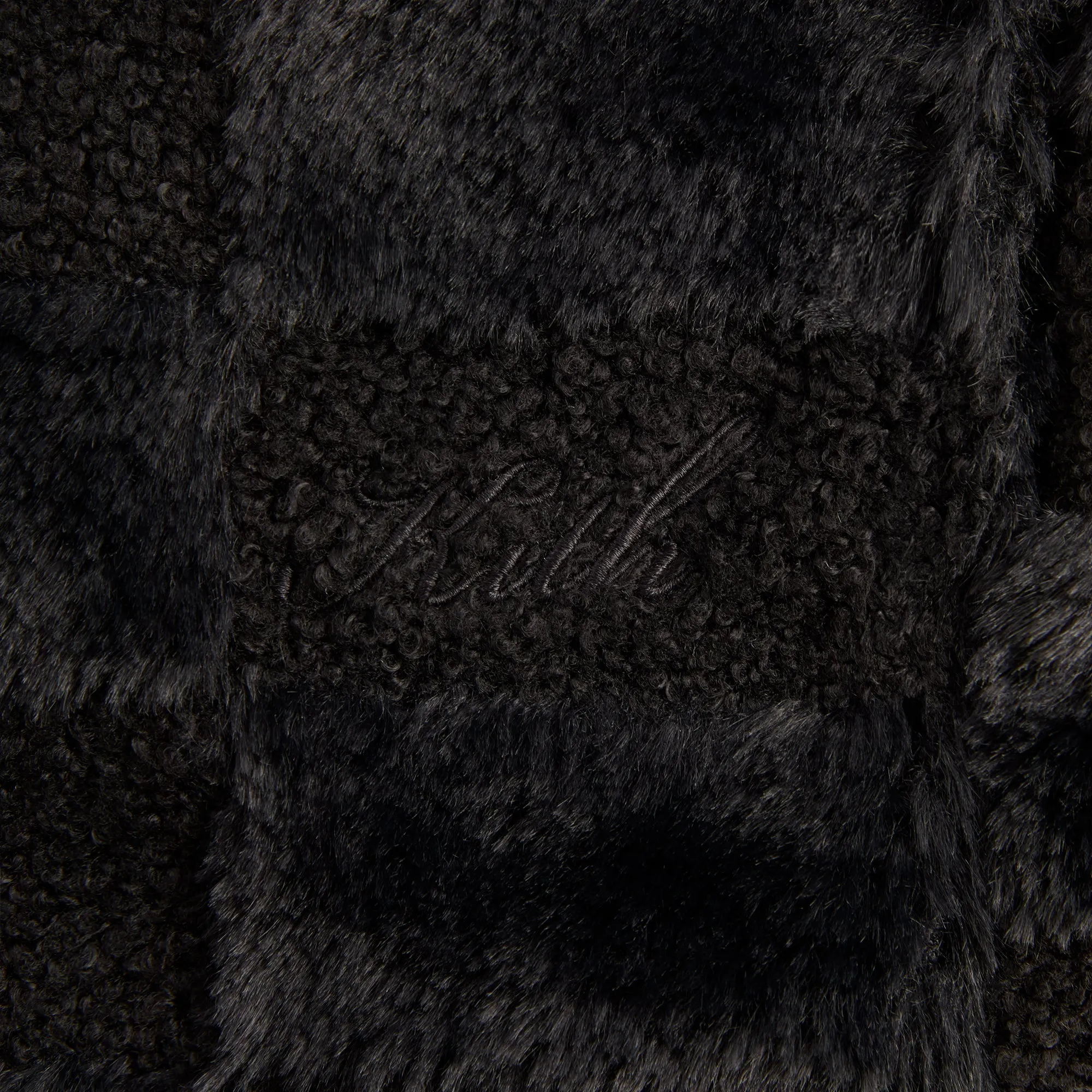 Kith Lloyd Faux Fur Coaches Jacket - Black sold by Kith product image thumbnail 4