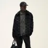 Kith Lloyd Faux Fur Coaches Jacket - Black sold by Kith