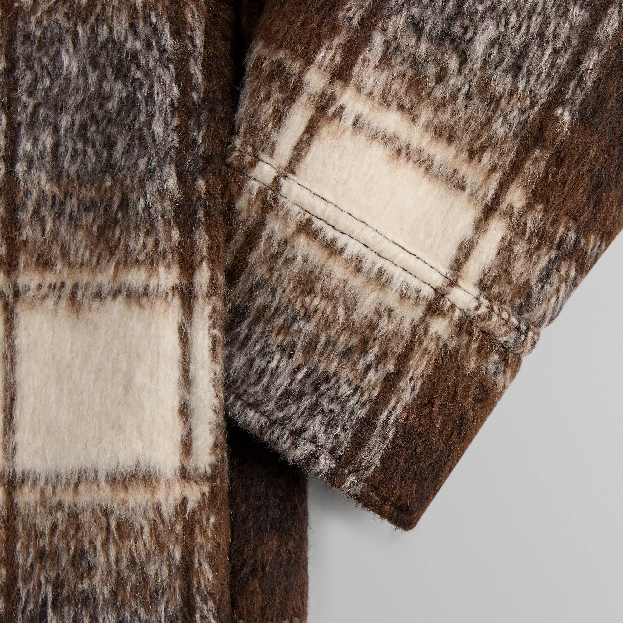 Kith Plaid Sheridan Shirt Jacket - Robusta sold by Kith product image thumbnail 4