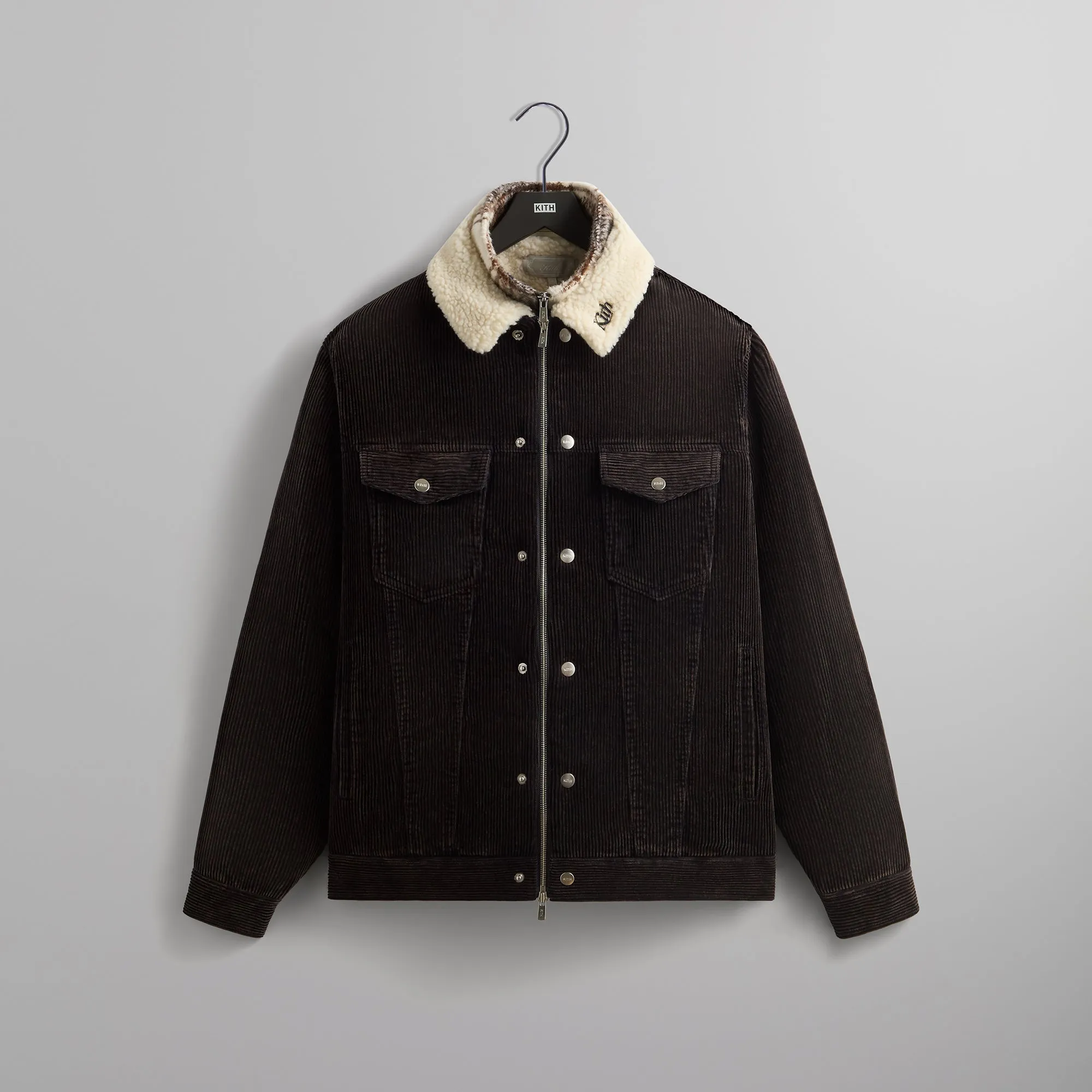 Kith Washed Corduroy Laight Jacket - Ink sold by Kith