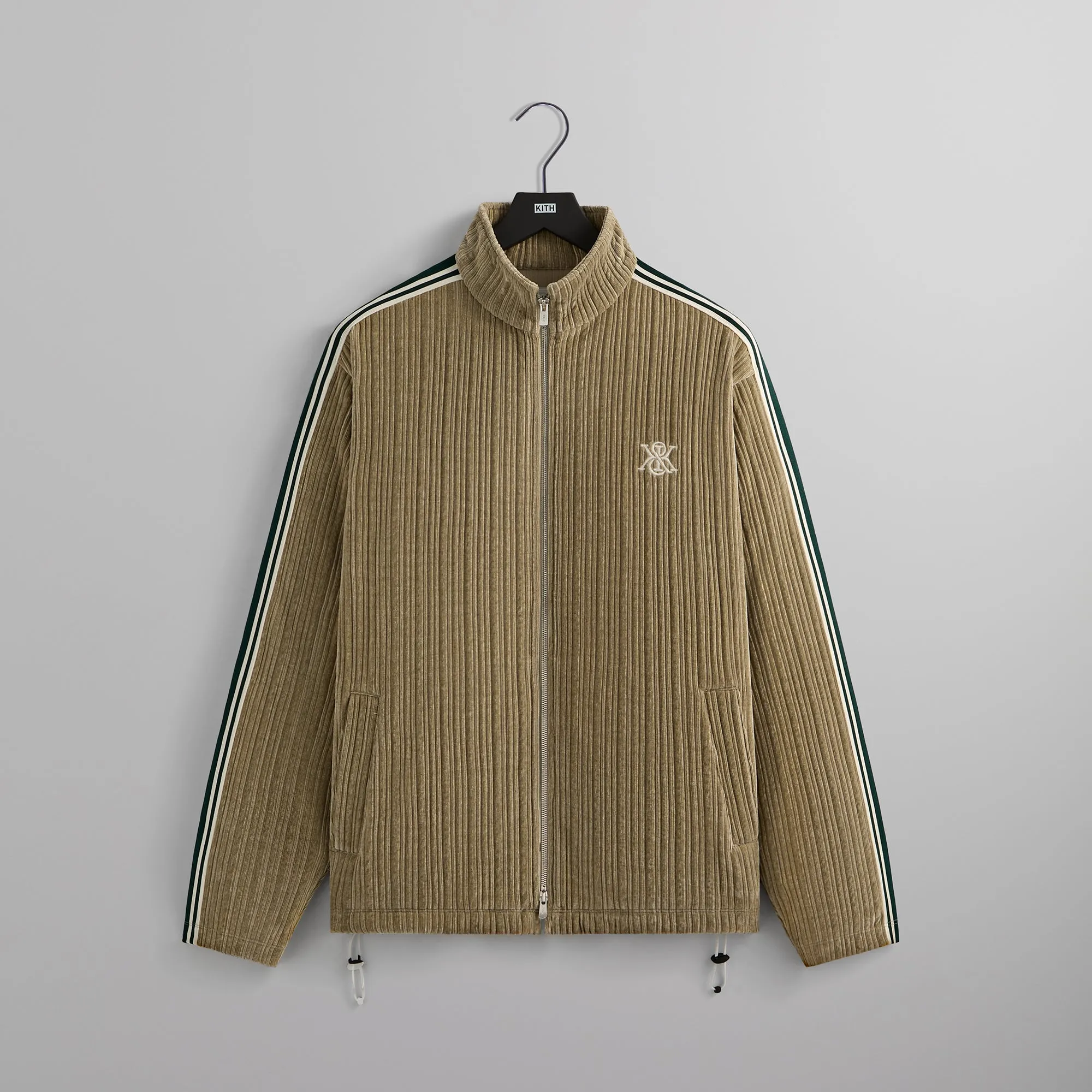 Kith Velvet Cord Ali Track Jacket - Palomino sold by Kith